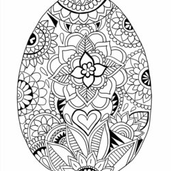 Capital Detailed Easter Egg Coloring Pages At Free Printable Eggs Colouring Mandala Kids Ester Color Hard