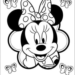 Perfect Print Download Free Minnie Mouse Coloring Pages Stumble