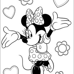 Sterling The Girl Minnie Mouse Coloring Pages Print Color Craft Printable