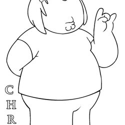 Champion Printable Family Guy Coloring Pages For Kids Cartoon Drawings Colouring Easy Visit Draw Page
