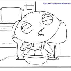 Peerless Free Printable Family Guy Coloring Pages Squid Army