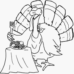 Coloring Pages Turkey Free And Printable Body Thanksgiving Preschool Color Cooked Online Parts Sketches Lots