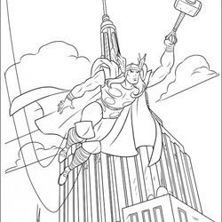 Wonderful Get This Online Thor Coloring Pages Printable Book Print Choose Board Lego