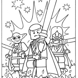 Excellent Free Printable Star Wars Coloring Pages For Kids Book Print Color Colouring Lego Boys Number
