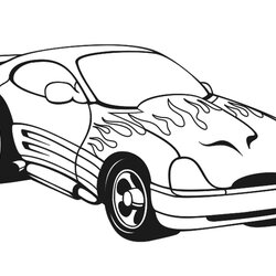 Magnificent Car Coloring Pages Best For Kids Printable