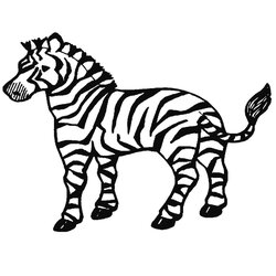 Eminent Zebra Coloring Pages Free Printable Kids Cartoon Print Mammals Colouring Color Paint Baby Activity