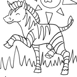 Fantastic Free Printable Zebra Coloring Pages For Kids Animal Place Print Zoo Sunny Weather Template Marty