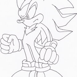 Out Of This World Shadow The Hedgehog Coloring Pages To Download And Print For Free Sonic Dark Para Library