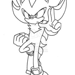 The Highest Quality Shadow Hedgehog Coloring Page Home Pages Super Sonic Printable Kids Print Dark Drawing