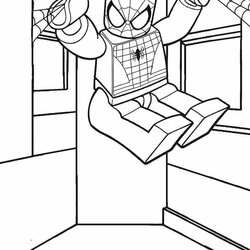 Sublime Spider Man Lego Coloring Pages Home Hulk Peter