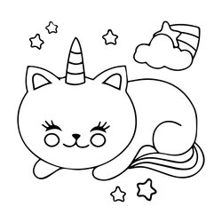 Super Unicorn Coloring Pages To Download And Print For Free Page