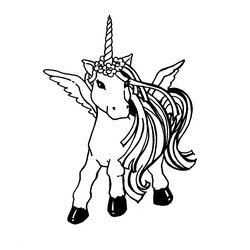 Wizard Free Printable Unicorn Coloring Pages For Kids Page