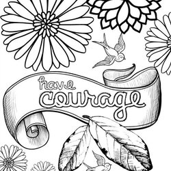 Superb Coloring Pages For Teens Best Kids Printable