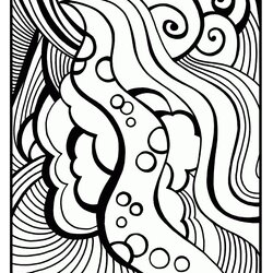 Fantastic Coloring Pages Printable Teens Abstract For Teenagers