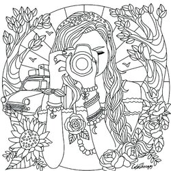 Legit Free Printable Coloring Pages For Teenage Girls At Color Teenagers
