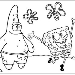 Exceptional Free And Patrick Coloring Page Download