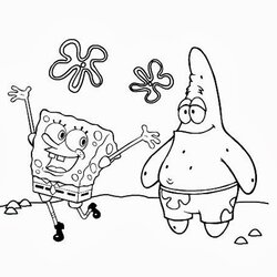 Terrific And Patrick Coloring Pages Free