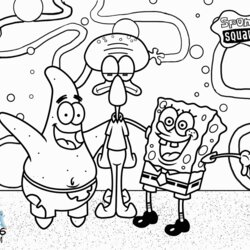 Admirable And Patrick Coloring Page For Kids