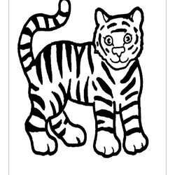 Supreme Free Printable Tiger Coloring Pages Ideas For Preschool Crafts Kids Kindergarten Tigers Animals