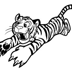 Splendid Free Printable Tiger Coloring Pages For Kids Baby Page