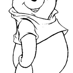 Worthy Printable Kids Coloring Pages Pooh Colouring