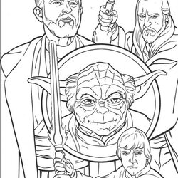 Outstanding Star Wars Coloring Pages Free Printable