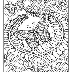 Great Free Difficult Coloring Pages For Adults