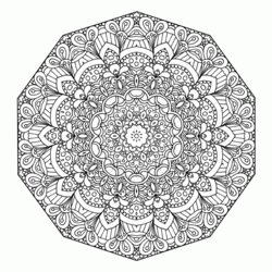 Free Printable Difficult Coloring Pages Realistic Download Mandala Hard Kids Library Adults