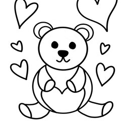 Valentines Coloring Pages Free For Kids