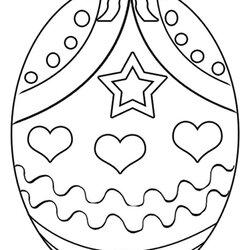 Free Printable Easter Egg Coloring Pages For Kids Page