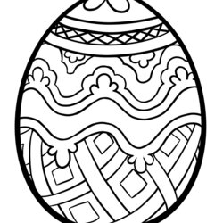 Admirable Easter Coloring Pages Best For Kids Egg Printable Page