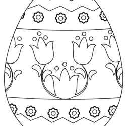 Tremendous Easter Egg Coloring Page Online Home Pages Eggs Pattern Printable Color Colouring Print Book