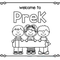 Peerless Graduation Coloring Pages At Free Download Welcome School First Preschool Back Kindergarten