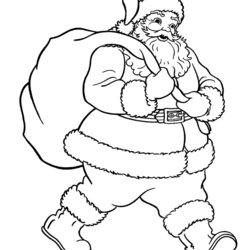 Super Free Christmas Coloring Sheets Santa Is Coming Pages Sheet Printable Color Print Claus Kids Printing