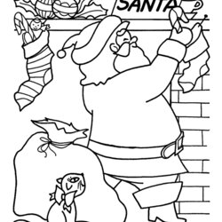 Excellent Free Christmas Coloring Pages Santa Download Kids Claus Eve Library Coloured Drawing His