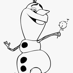 Fantastic Olaf Coloring Pages Best For Kids Frozen Printable Disney Summer Sheets Print Sven Snowman Cartoon