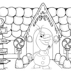 Great Olaf Coloring Pages Best For Kids Free