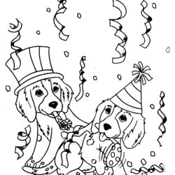 Splendid Coloring Pages Dogs Free And Printable Dog Puppy Color Print Kids Dachshund Christmas Hard Realistic