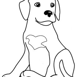 Exceptional Dog Coloring Pages For Kids Print Them Online Free Cute Dogs Min