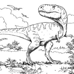 Admirable Rex Coloring Pages To Download And Print For Free Color Dinosaur Kids
