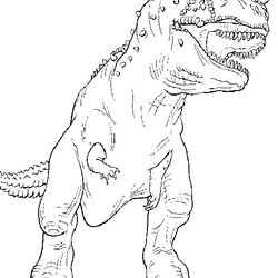 The Highest Standard Rex Coloring Pages Tyrannosaurus Lightning
