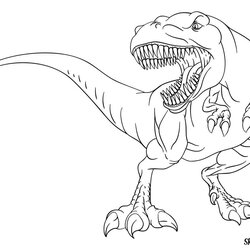 Legit Free Printable Coloring Pages Of Rex Form Templates And Fierce Page