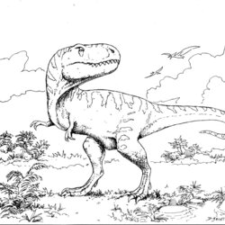Great Rex Coloring Pages To Download And Print For Free Dinosaur Printable Tyrannosaurus Sheets Kids Drawing