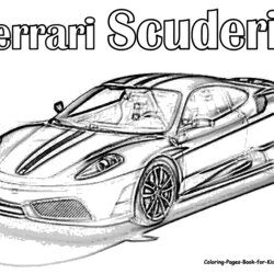 Smashing Free Ferrari Coloring Pages Download Car Colouring Cars Boys Adult Print Adults Auto Kids Race Book