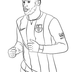 Sterling Coloring Pages At Free Printable Color Soccer Print