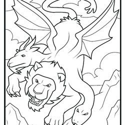 Out Of This World Crayola Printable Coloring Pages At Free Alive Creatures Mythical Print Color Dragon