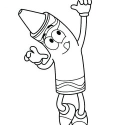 Excellent Funny Crayola Coloring Page Free Printable Pages For Kids Crayons Of