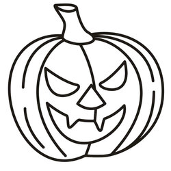 Free Printable Pumpkin Coloring Pages For Kids Halloween Color Pumpkins Drawing Print Easy Simple Cute Scary