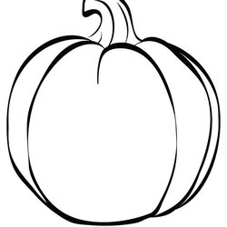 Swell Cute Pumpkin Coloring Pages Easy Page