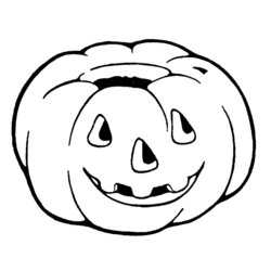 Wizard Halloween Pumpkin Coloring Pages Cute Goofy Pumpkins